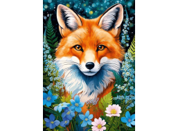 CHERRY PAZZI Puzzle Líška v kvetoch 1000 dielikov
