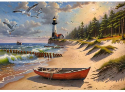 CHERRY PAZZI Puzzle Pobrežie Baltského mora 1000 dielikov