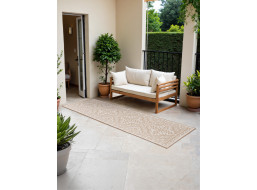 Behúň Duet Rosel Beige/White - na von aj na doma