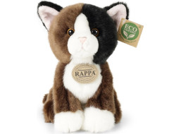 Rappa Plyšová mačka sediaca 18 cm ECO-FRIENDLY