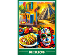 ENJOY Puzzle Mexiko 1000 dielikov