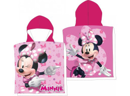 Detská rýchloschnúca osuška s kapucňou MINNIE 50x100 cm