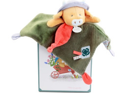 Doudou Darčeková sada Plyšový muchláčik kravička Aneth 27 cm