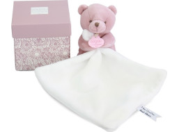 Doudou Môj malý medvedík 10 cm ružový