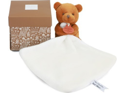 Doudou Môj malý medvedík 10 cm oranžový