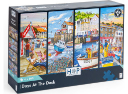 HOP Puzzle Dni v prístave 4x500 dielikov