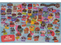 PROFESOR PUZZLE Puzzle Filmové miesta 1000 dielikov