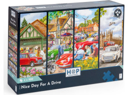 HOP Puzzle Pekný deň na prechádzku 4x500 dielikov