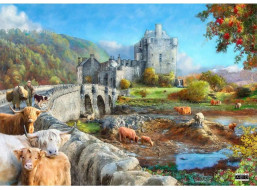 HOP Puzzle Ráno na Škótskej vysočine 1000 dielikov