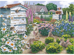 HOP Puzzle Sladkí zajačikovia 500 dielikov