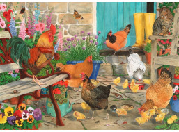HOP Puzzle Slepačie zobanie 1000 dielikov