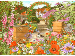 HOP Puzzle Včelie šťastie 1000 dielikov