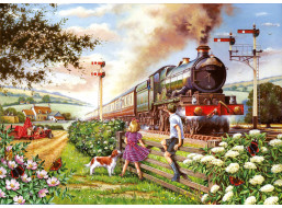 HOP Puzzle Železničné deti 1000 dielikov