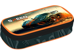 OXYBAG Školský peračník etue komfort jednoposchodový Auto