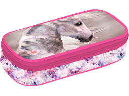 OXYBAG Školský peračník etue komfort jednoposchodový Kôň romantic