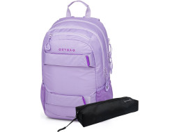OXYBAG Študentský batoh + etue OXY Sport Violet