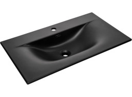 Keramické umývadlo SKY 81 cm DP - čierne matné