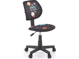 Detská otočná stolička BINGO - Space - čierna