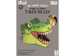 Fiesta Crafts Kreatívna súprava 3D maska T. rex