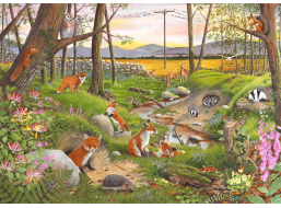 HOP Puzzle Letný súmrak BIG 250 dielikov