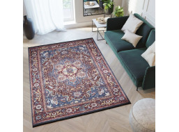 Kusový koberec VICTORIA Antalya - červený/modrý