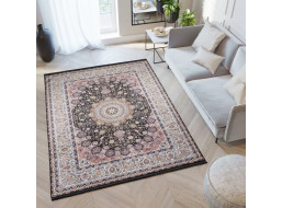 Kusový koberec VICTORIA Malatya - čierny/hnedý