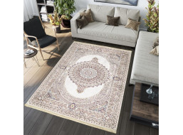 Kusový koberec VICTORIA Denizli - krémový/hnedý