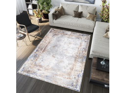 Kusový koberec VICTORIA Gebze - šedý/hnedý