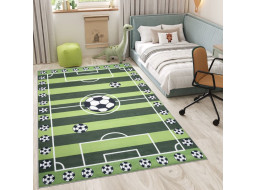 Detský kusový koberec FLANNEL PRINTED - Futbal