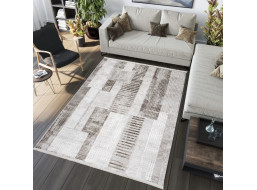 Kusový koberec SAHARA Structure - krémový/béžový