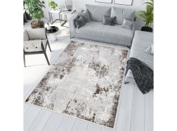 Kusový koberec SAHARA Concrete - sivý/béžový