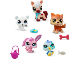Hasbro Littlest Pet Shop LPS Set zimných zvieratiek 5ks