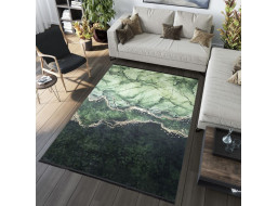 Kusový koberec TOSCANA Coast - tmavo zelený/zelený