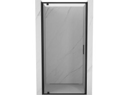 Sprchové dvere MEXEN EXO pivotové 65 cm - číre - čierne - 8181-065-000-70-00