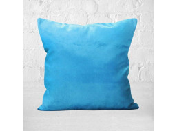 Obliečka na vankúš TAYLOR VELVET 60x60 cm - modrá