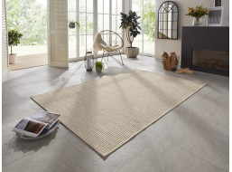 Kusový koberec Brave 103608 Cream z kolekcie Elle – na von aj na doma