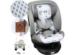 Vložka proti poteniu BABYMAM SUPER AIR 3D do autosedačky/kočíka - Na safari