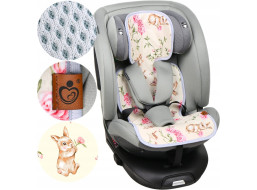 Vložka proti poteniu BABYMAM SUPER AIR 3D do autosedačky/kočíka - Tajomná záhrada