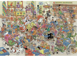 JUMBO Puzzle JvH Človeče, nehnevaj sa bitka 1000 dielikov