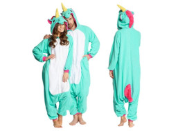 Overal KIGURUMI - jednorožec mätový