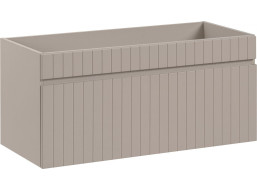 Kúpeľňová závesná skrinka pod umývadlo ICON - kašmír - 100 cm