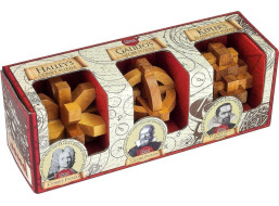 PROFESOR PUZZLE Great Minds: Slávni muži 3v1
