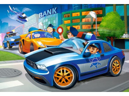 CASTORLAND Puzzle Policajný zásah MAXI 40 dielikov