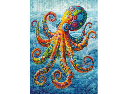 CHERRY PAZZI Puzzle Šplúch, šplouch chobotnice 500 dielikov