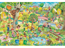 SCHMIDT Puzzle Šťastná planéta 150 dielikov