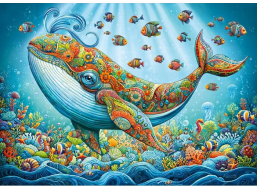 CHERRY PAZZI Puzzle Veľrybí princ 1000 dielikov