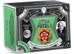 PROFESOR PUZZLE Drevený hlavolam Atom