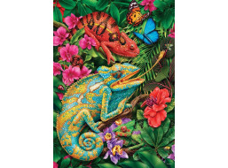 COBBLE HILL Puzzle Farební chameleóni 1000 dielikov
