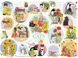 COBBLE HILL Puzzle Mačacie myšlienky 1000 dielikov