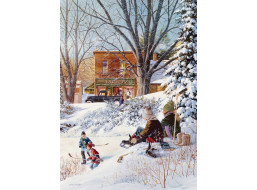 COBBLE HILL Puzzle Príprava 1000 dielikov